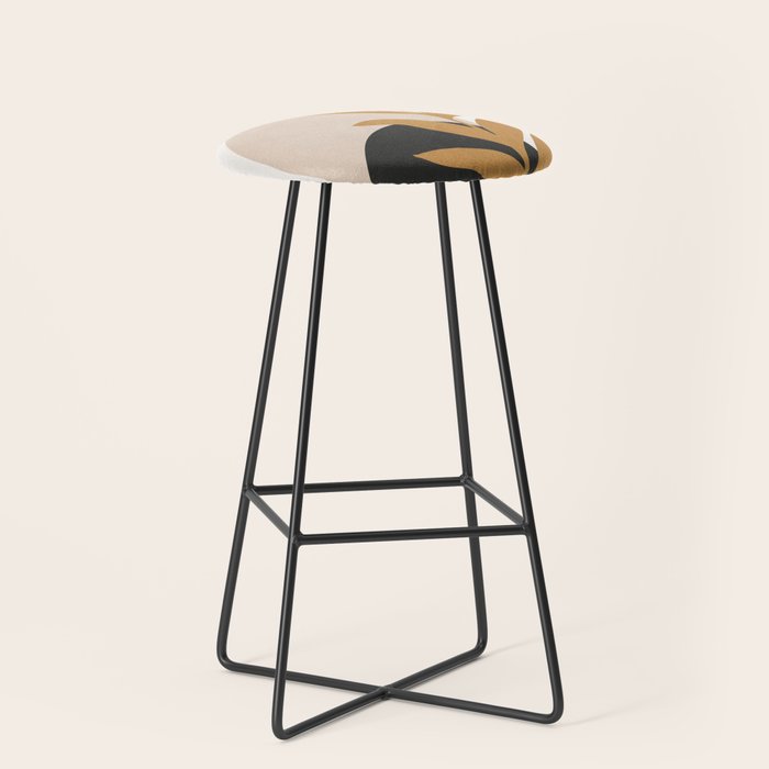 Abstract Art /Minimal Plant 11 Stool Gallery Image 1
