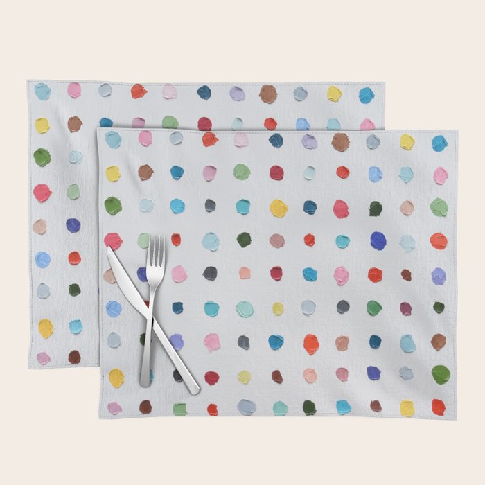 Infinite Polka Daubs Placemat Gallery Image 1