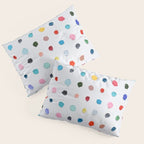 Infinite Polka Daubs Pillow Sham Gallery Image 3