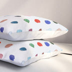 Infinite Polka Daubs Pillow Sham Gallery Image 3
