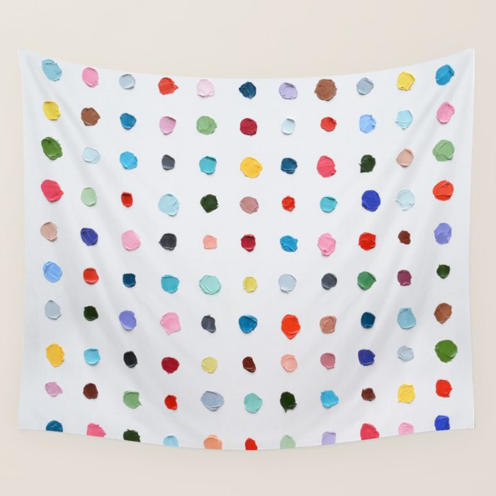 Infinite Polka Daubs Wall Tapestry Gallery Image 4