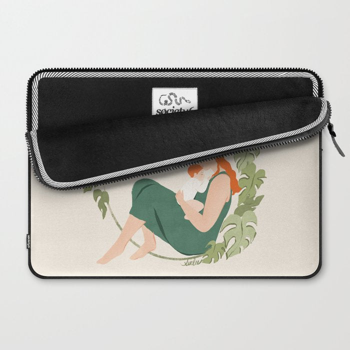 Maternal Bond (Red) Laptop Sleeve Gallery Image 2