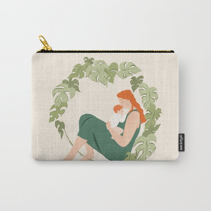 Maternal Bond (Red) Carry All Pouch Gallery Image 1
