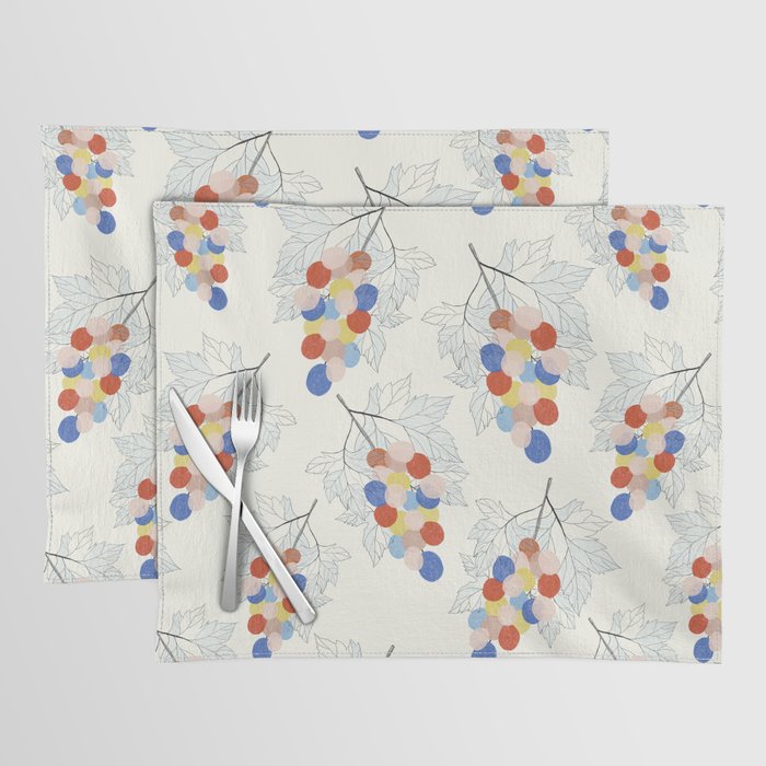Bunch of grapes Fruit Placemat Gallery Image 1