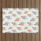 Bunch of grapes Fruit Outdoor Rug Gallery Image 1