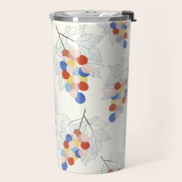 Bunch of grapes Fruit Travel Mug Gallery Image 2