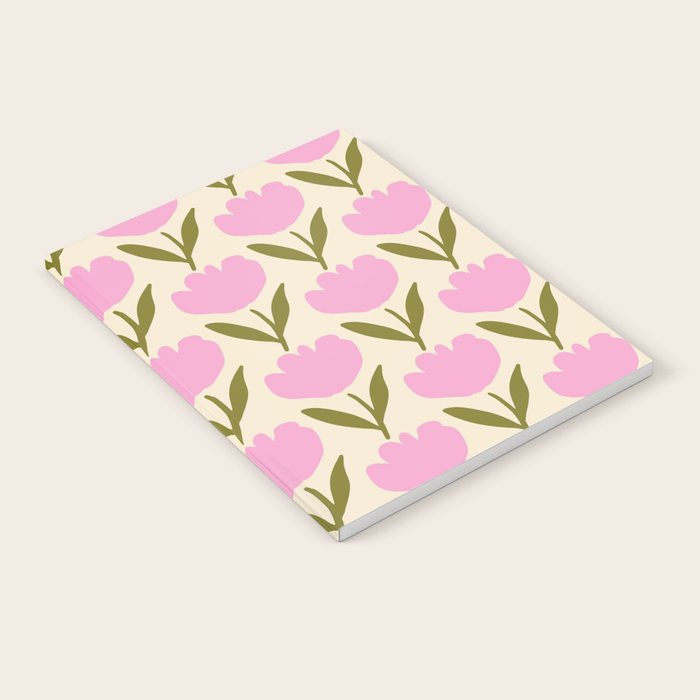Single Bold Flower - Pink  Notebook Gallery Image 1