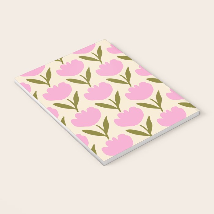 Single Bold Flower - Pink  Notebook Gallery Image 3