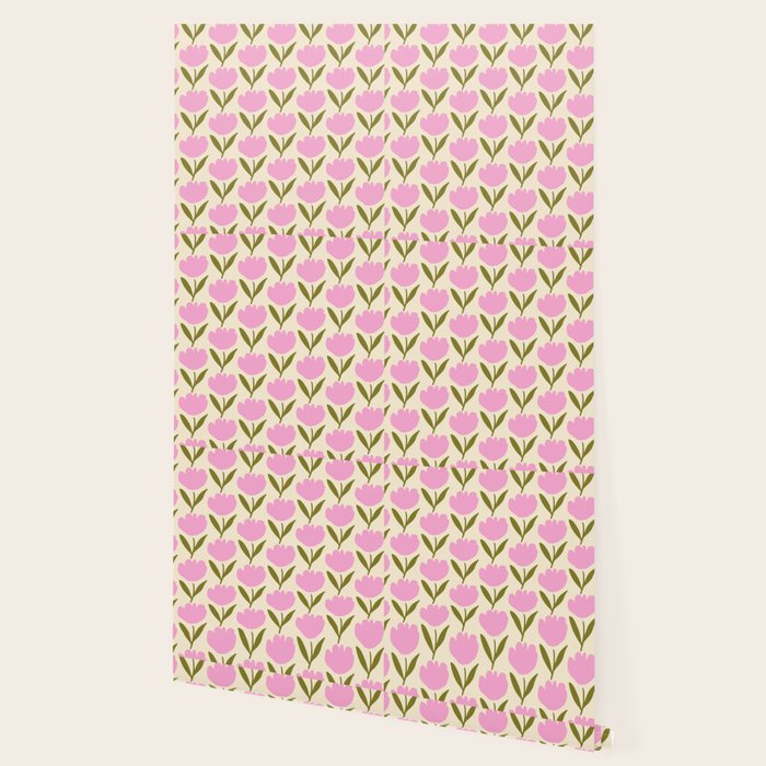 Single Bold Flower - Pink  Wallpaper Gallery Image 2