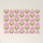 Single Bold Flower - Pink  Welcome Mat Gallery Image 1