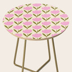 Single Bold Flower - Pink  Side Table Gallery Image 2