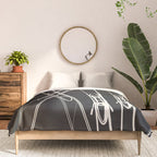 Minimal Skis 1 Comforter Gallery Image 3