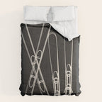 Minimal Skis 1 Comforter Gallery Image 6