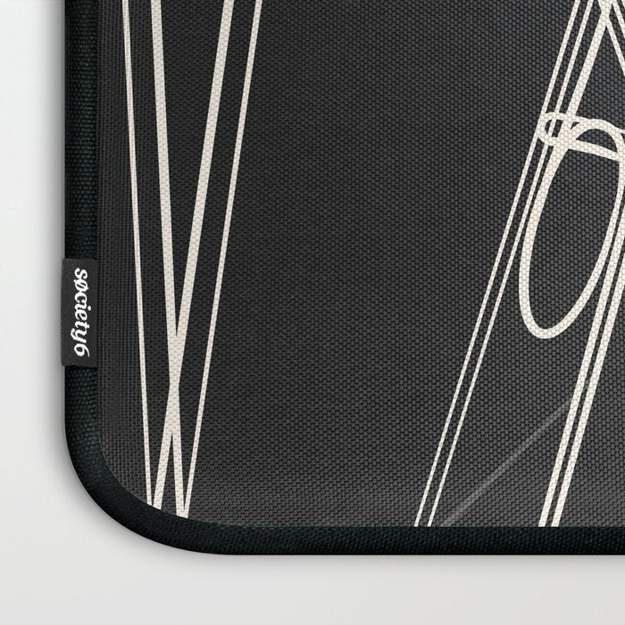 Minimal Skis 1 Laptop Sleeve Gallery Image 3