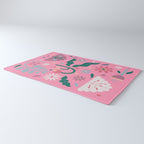 Flowers in Pink Rug Gallery Image 3