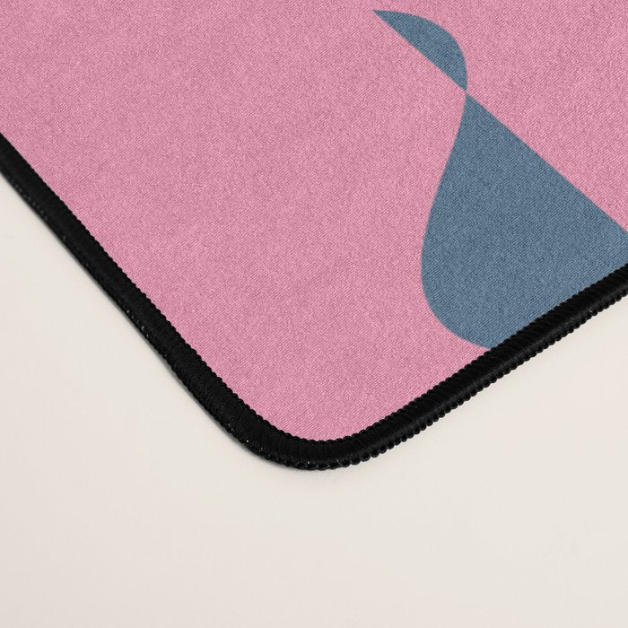 Flowers in Pink Desk Mat Gallery Image 4