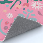 Flowers in Pink Rug Gallery Image 4