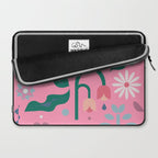 Flowers in Pink Laptop Sleeve Gallery Image 2