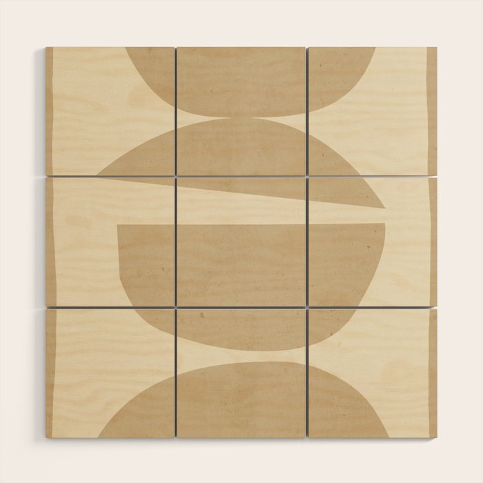 abstract minimal 23/6 Wood Wall Art Gallery Image 1