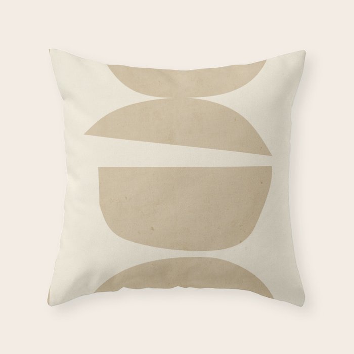 abstract minimal 23/6 Throw Pillow Gallery Image 1