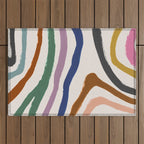 Zébra pop Outdoor Rug Gallery Image 1
