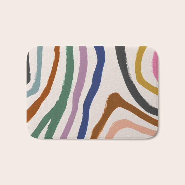 Zébra pop Bath Mat Gallery Image 1