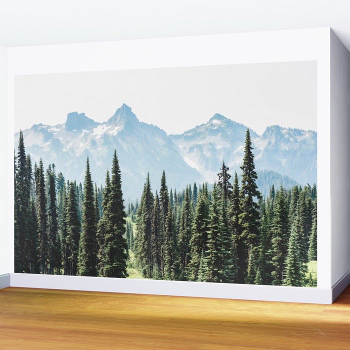 Alpine Adventure Wall Mural Gallery Image 2