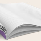 Purple Shells Pattern Notebook Gallery Image 2