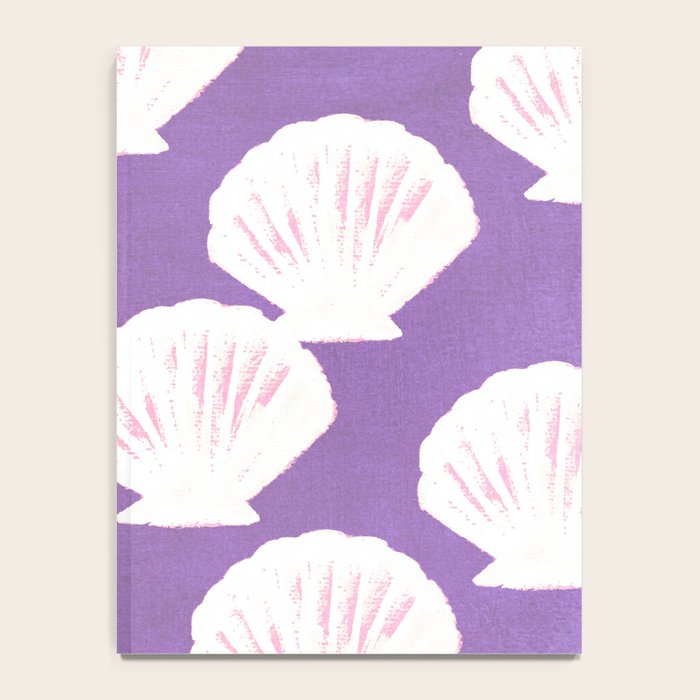 Purple Shells Pattern Notebook Gallery Image 4