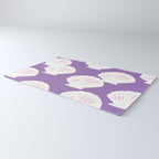 Purple Shells Pattern Rug Gallery Image 3