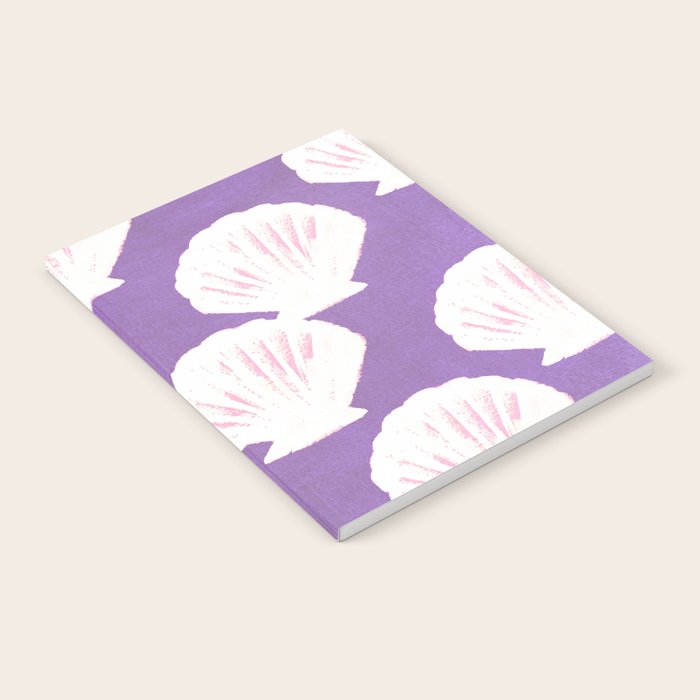 Purple Shells Pattern Notebook Gallery Image 2