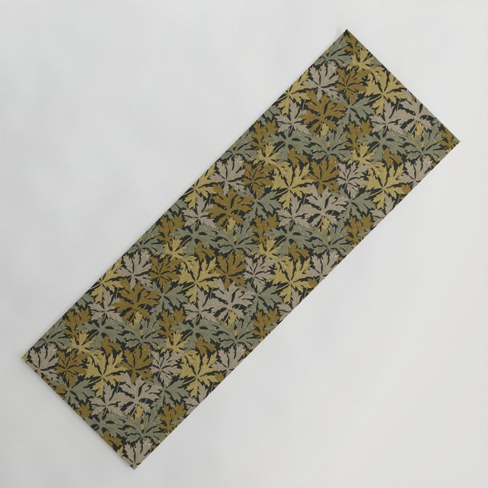 Floral Meadow In Spring Green II Yoga Mat Gallery Image 1