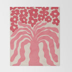 grow-n-pink  Throw Blanket Gallery Image 2
