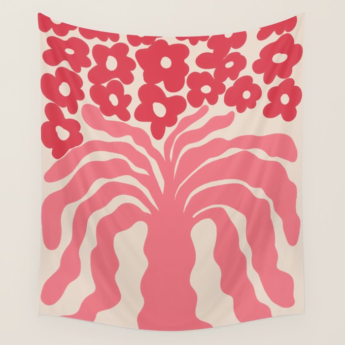 grow-n-pink  Wall Tapestry Gallery Image 4