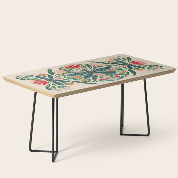 Dragonfly Folk Design Coffee Table Gallery Image 1