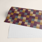 Bold Autumn Checks Pattern - Small XIII Wrapping Paper Gallery Image 2