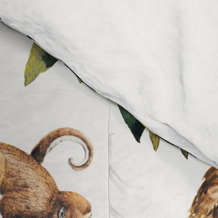 Monkeys, orangutans and more Comforter Gallery Image 4