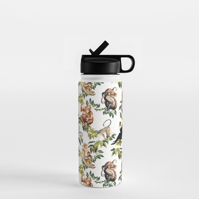 Monkeys, orangutans and more Water Bottle Gallery Image 1