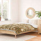 Golden Metallic Glitter Sequins Duvet Cover Gallery Image 2