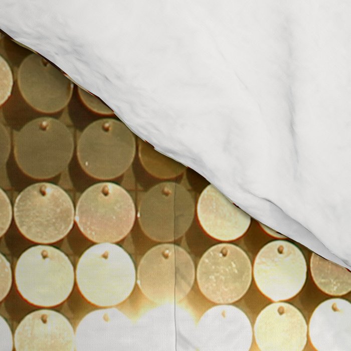 Golden Metallic Glitter Sequins Comforter Gallery Image 4