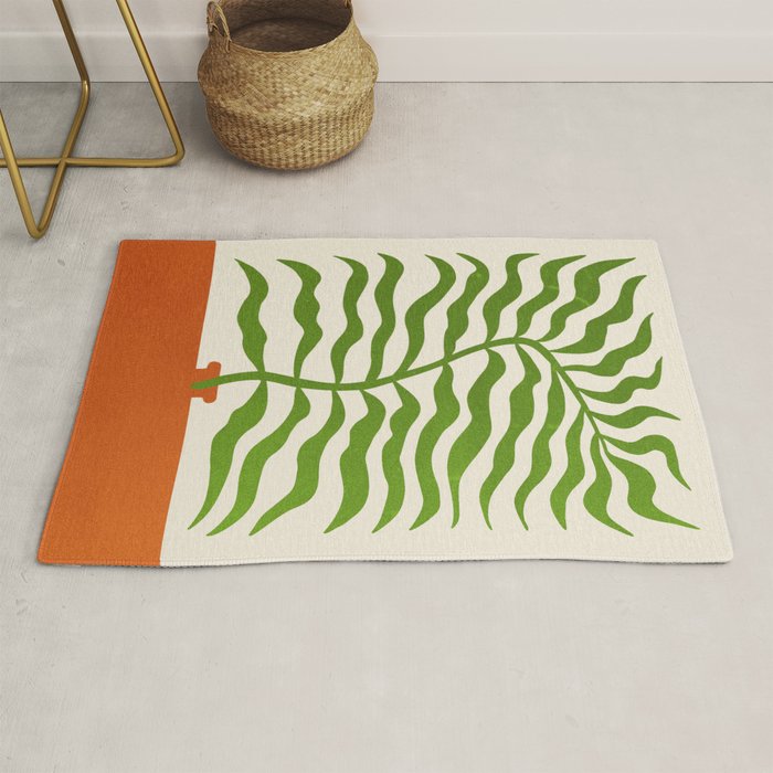 Wild Leaves II: Matisse Edition Rug Gallery Image 1