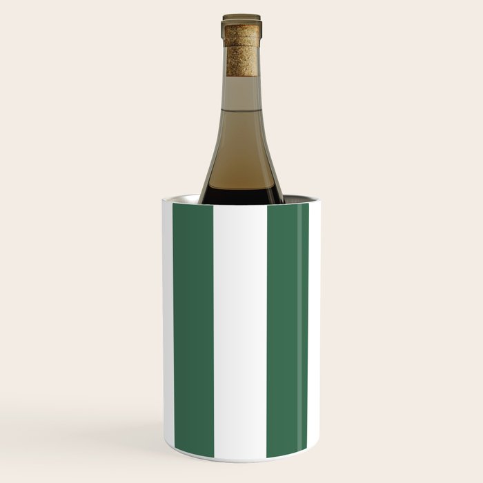 Green White Stripe - By The Seashore Wine Chiller Gallery Image 1
