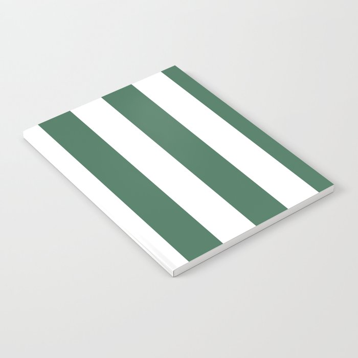 Green White Stripe - By The Seashore Notebook Gallery Image 2