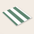Green White Stripe - By The Seashore Notebook Gallery Image 3
