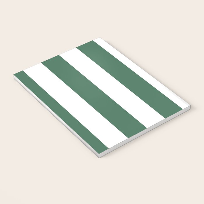 Green White Stripe - By The Seashore Notebook Gallery Image 3