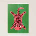 Silly Cat Rug Stationery Card Gallery Image 2