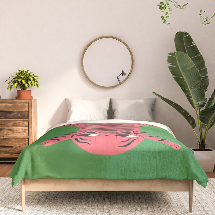Silly Cat Rug Comforter Gallery Image 3