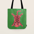 Silly Cat Rug Tote Bag Gallery Image 1