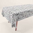 Bunny family Tablecloth Gallery Image 1