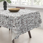 Bunny family Tablecloth Gallery Image 3